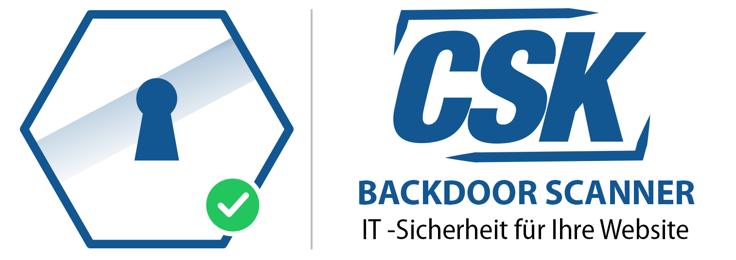 CSK Backdoor Scanner – IT-Sicherheit für Ihre Website